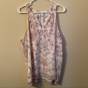 Antibes Blanc Floral top